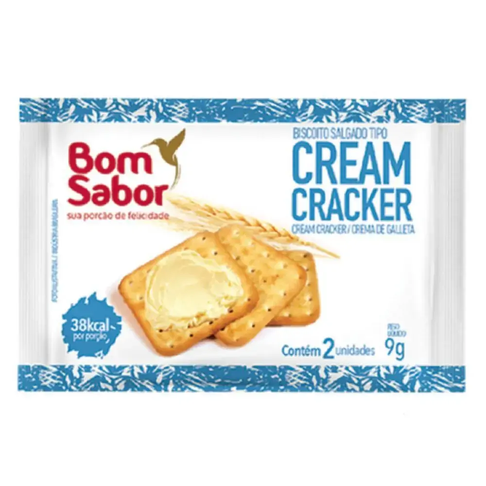 Bisc. Bom Sabor C/2 9g Cr.crackerkg