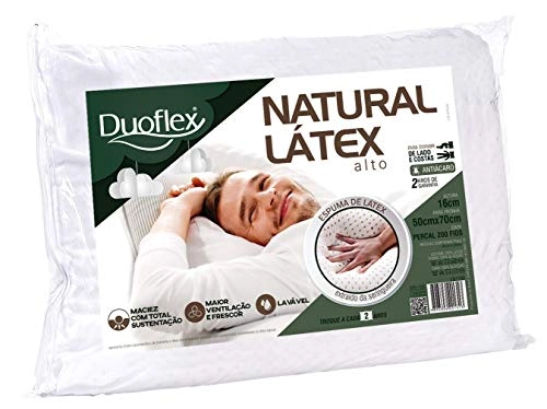 Travesseiro Duoflex Natural Latex