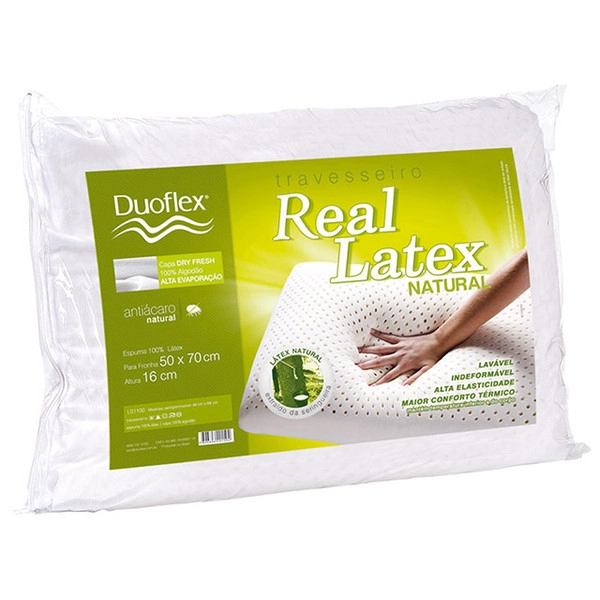 Látex Natural Duoflex Real Látex 50 X 70 Cm