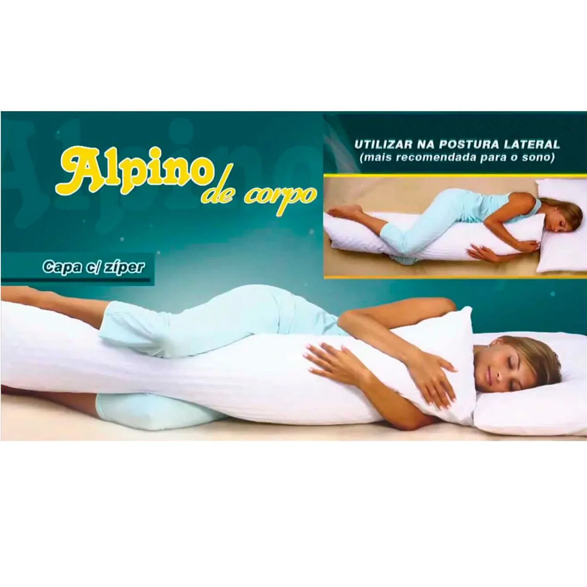 Travesseiro Alpino De Corpo Travesseiro Alpino De Corpo