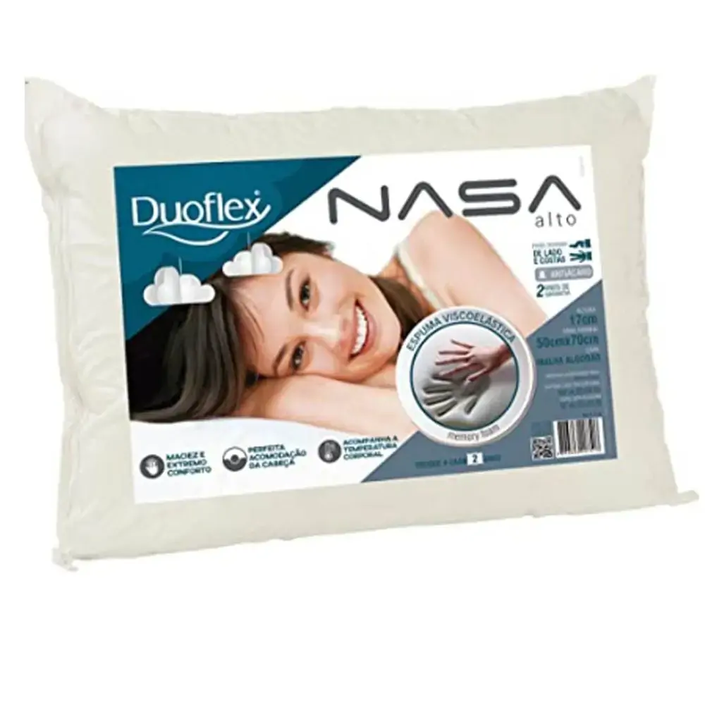 Viscoelástico Duoflex Nasa Alto 50 X 70 Cm