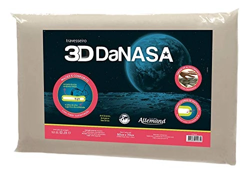 Travesseiro Duoflex Allemano Nasa 3d