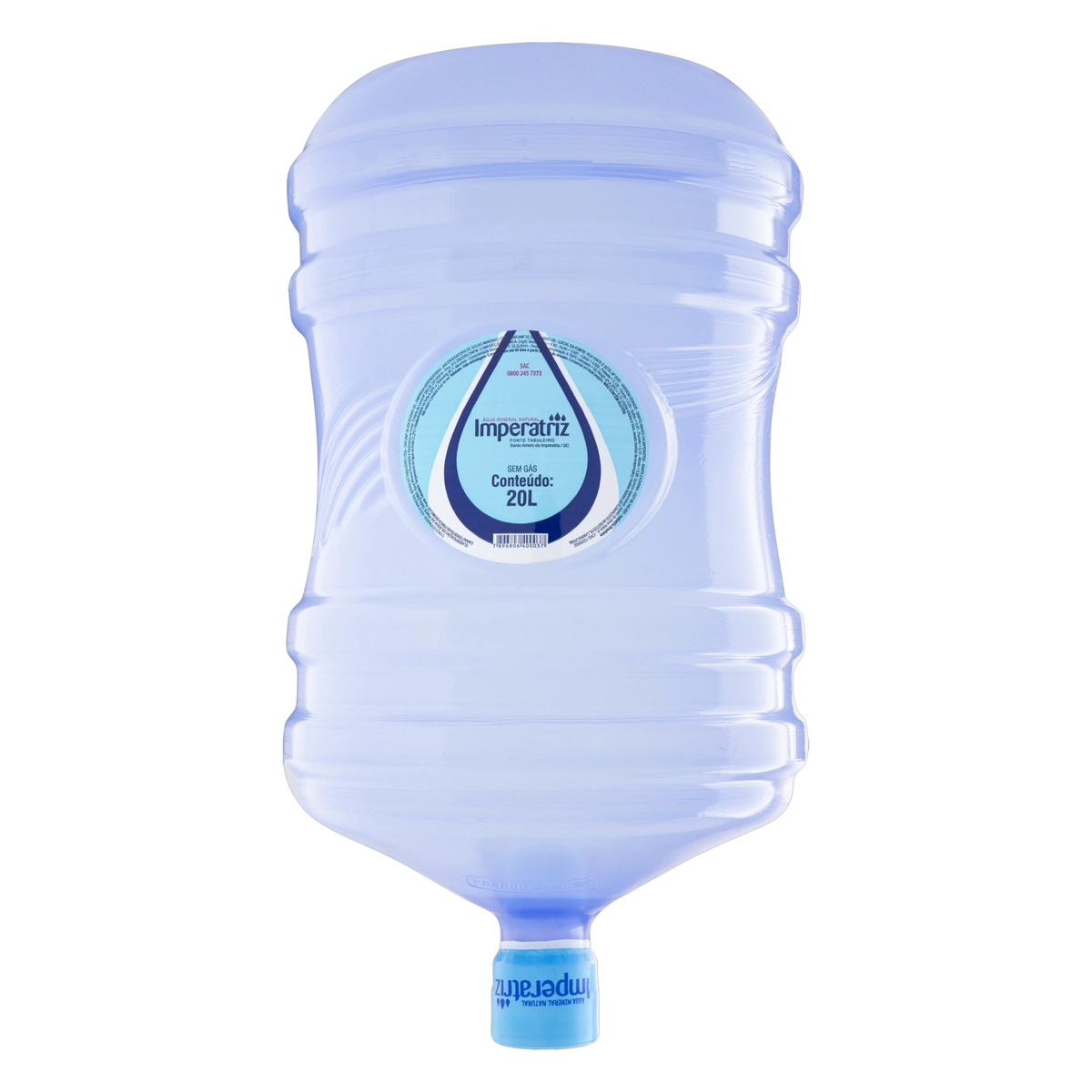 água Mineral Natural Sem Gás Imperatriz Galão Retornável 20l