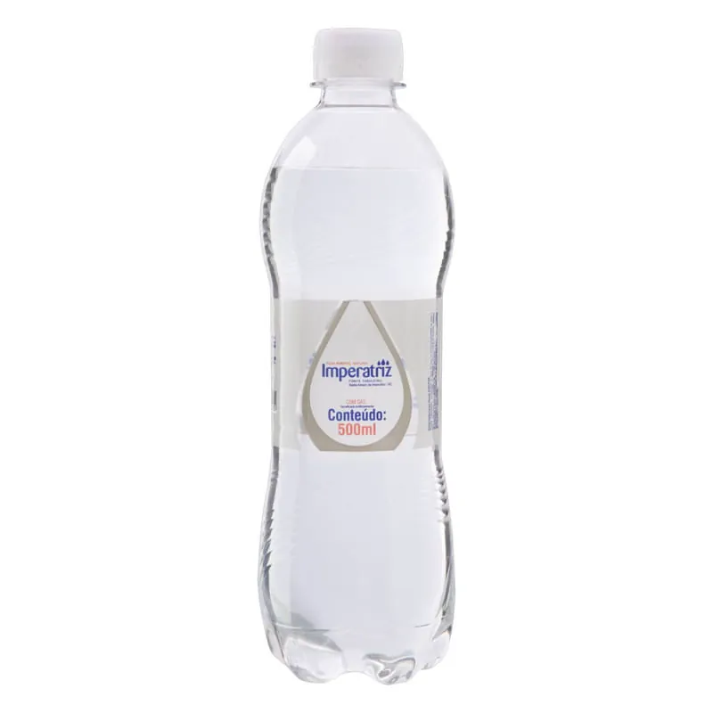 Água Mineral com Gás Imperatriz Garrafa 500ml