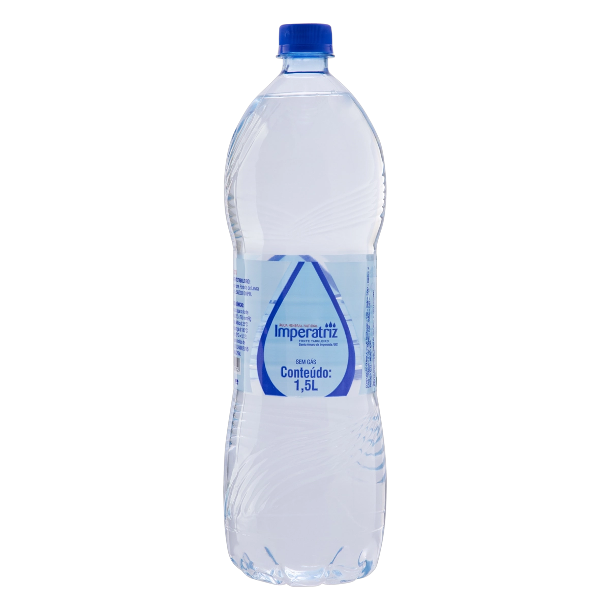 água Mineral Natural Sem Gás Imperatriz Garrafa 1,5l