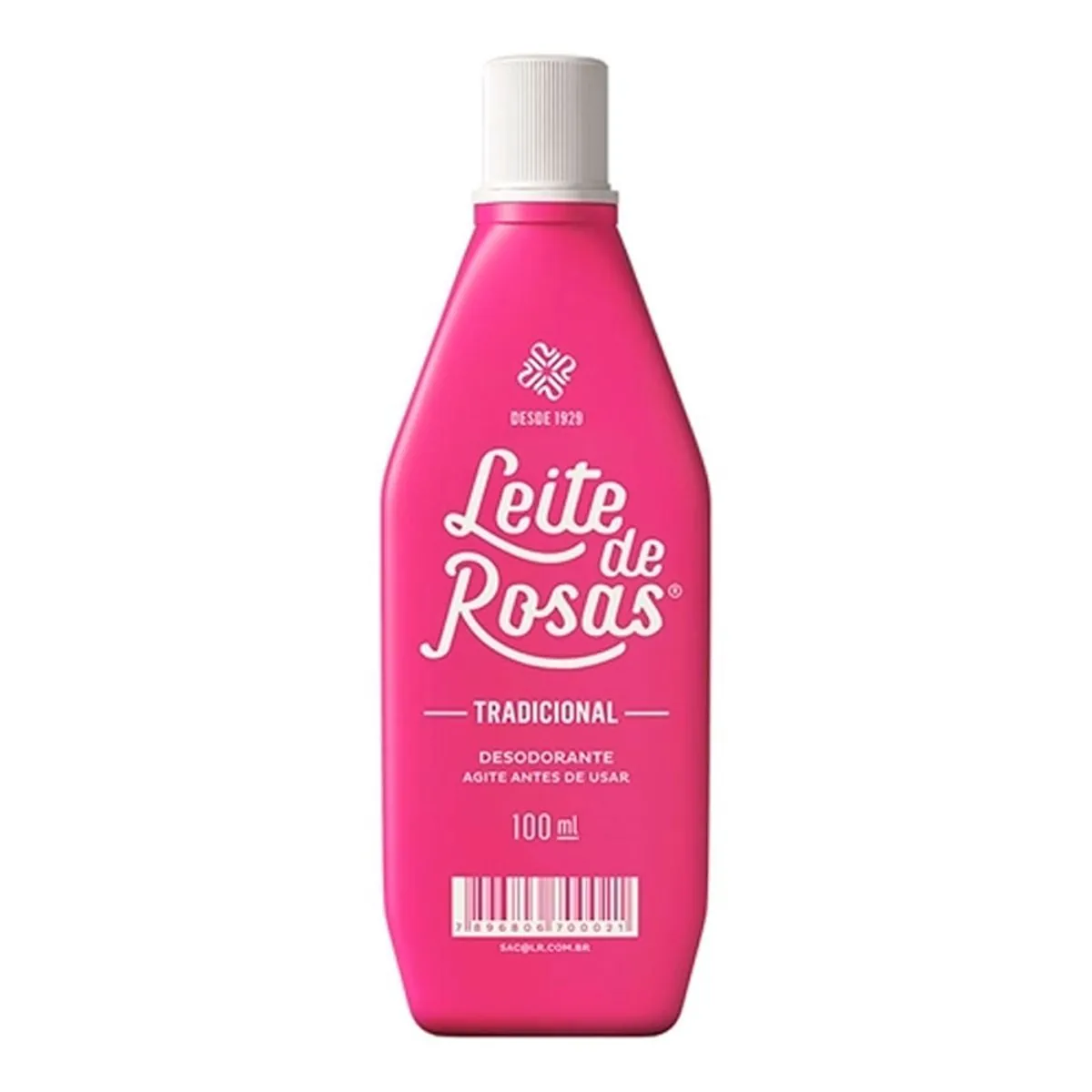 Loção De Limpeza Tradicional Leite De Rosas 100ml