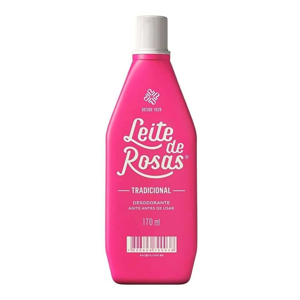 Loção De Limpeza Tradicional Leite De Rosas 170ml