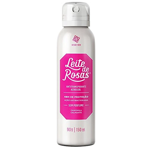 Linha Sem Perfume Leite De Rosas Desodorante Antitranspirante Aerossol 90 Ml Leite De Rosas Collecti