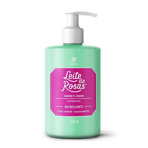 Linha Refrescante Leite De Rosas Sabonete Liquido 350 Ml Leite De Rosas Refreshing Collection Liquid