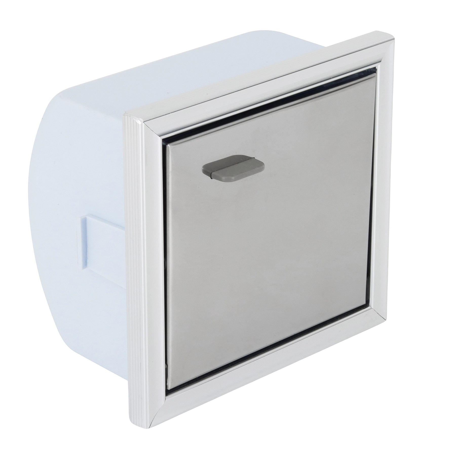 Porta Papel Higiênico Metal Simples Papeleira Cris Metal
