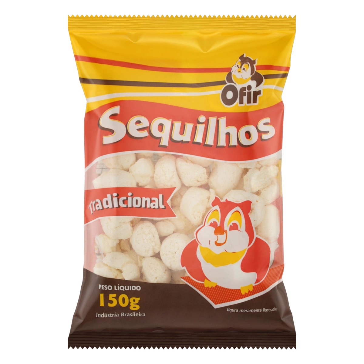 Biscoito Sequilho Tradicional Sem Glúten Ofir Pacote 150g