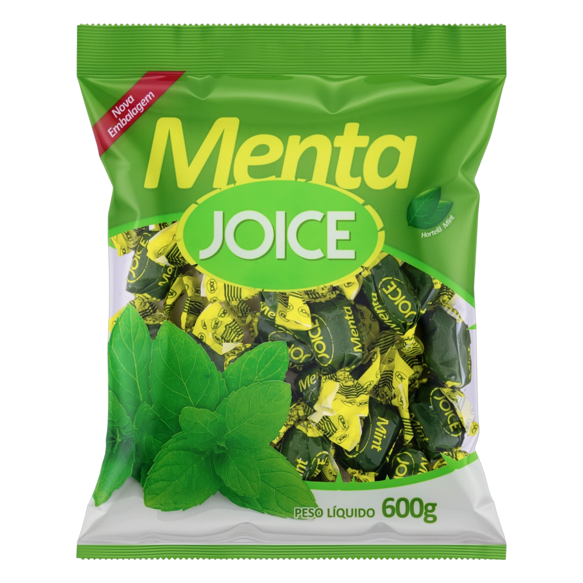 Bala Menta Joice Pacote 600g