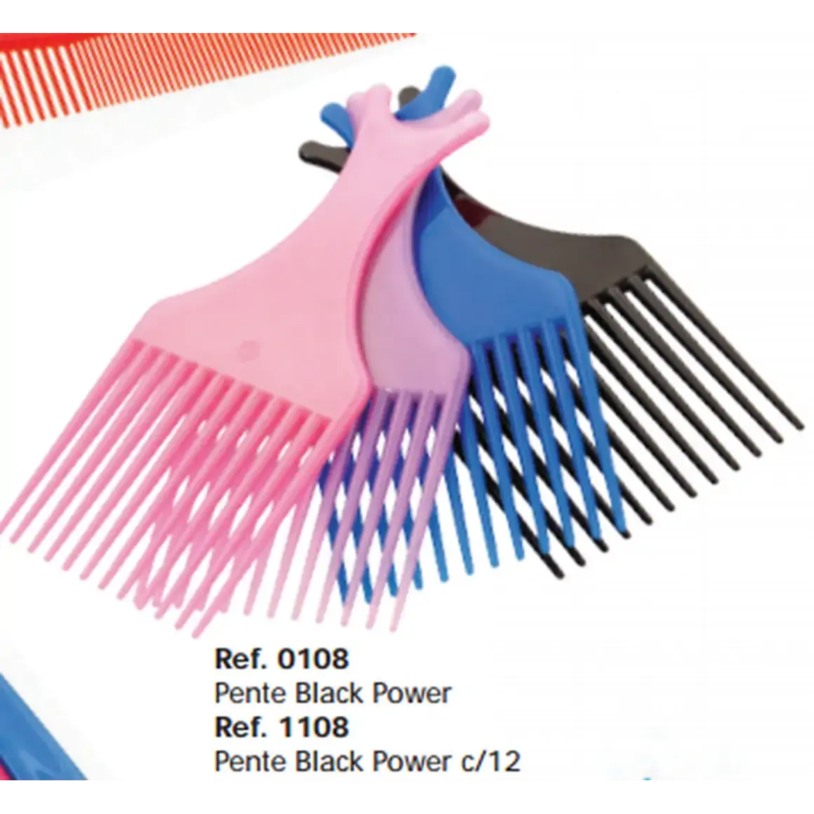 Pente P/cabelo Marilu Black Power