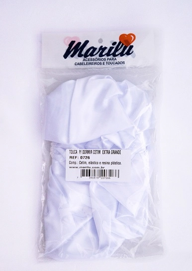 Touca Dormir Marilu Cetim Extra Grande 726