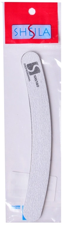 Lixa Unha Sheila Banana Branca 100/180 1404