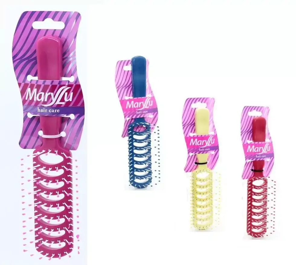 Escova de Cabelo Mariana com Pinos com Bolinhas Massageadoras