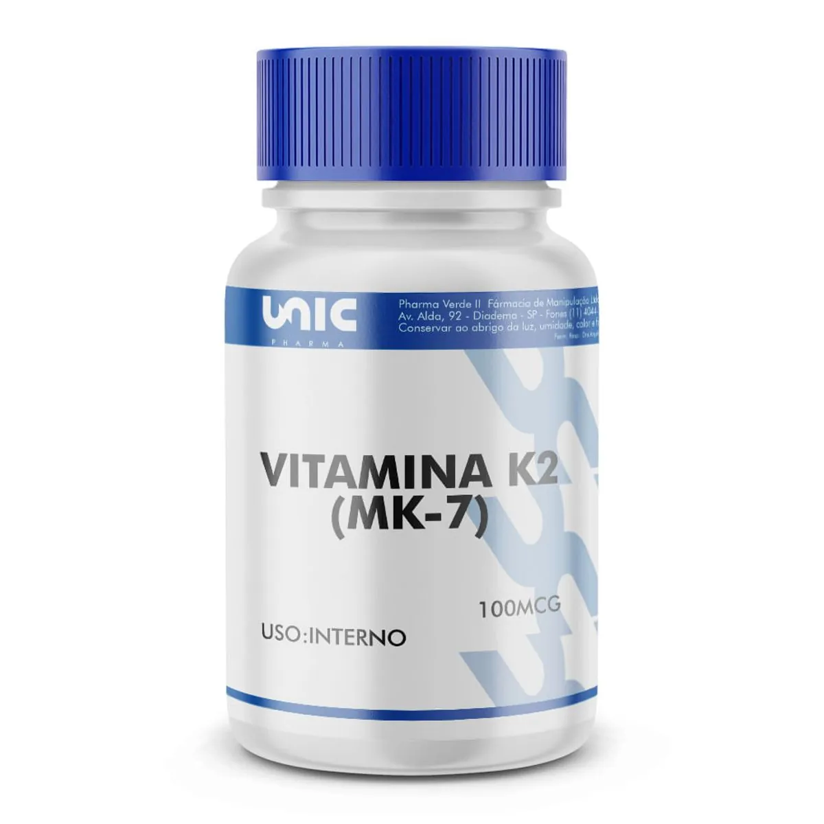 Vitamina k2 100mcg 60 Cápsulas