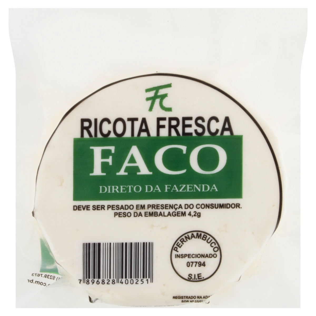 Ricota Fresca Faco