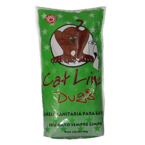 Areia Sanitaria P Gatos Cat Line 4kg