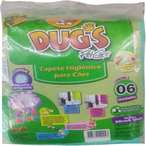 Tapete Higienico P Caes Dugs C 6 Un