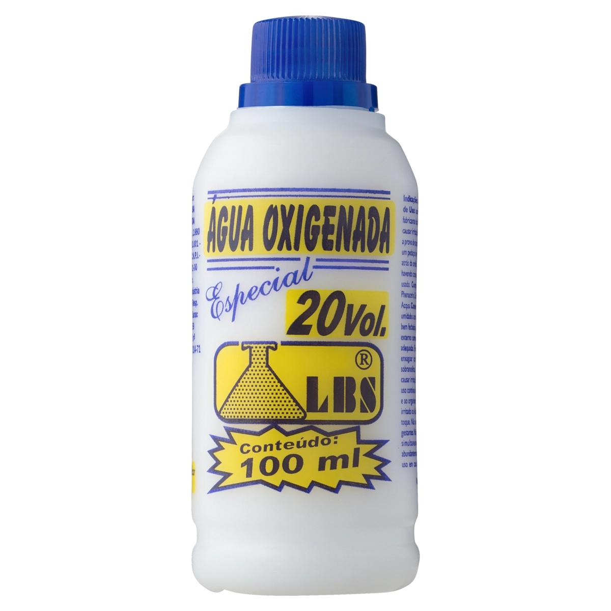 água Oxigenada 20 Volumes Especial Lbs Frasco 100ml