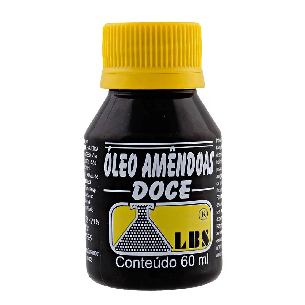 óleo Para Massagem De Amêndoa Doce Lbs Frasco 60ml