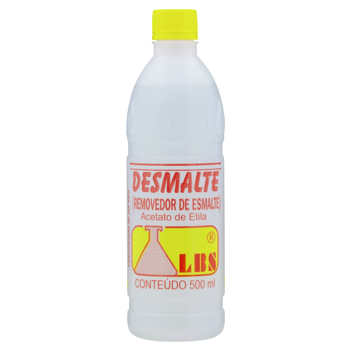 Removedor De Esmalte Lbs Frasco 500ml