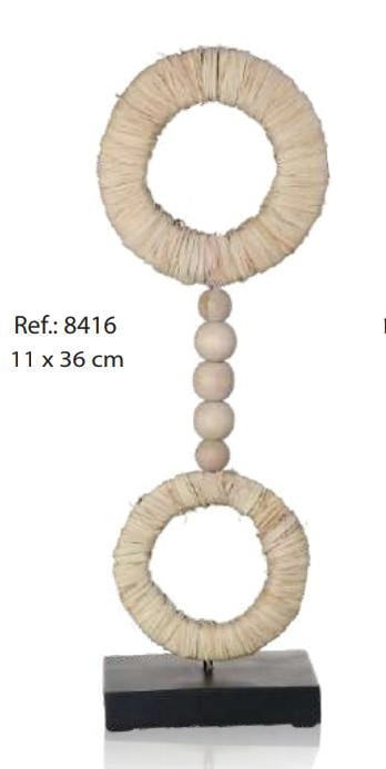 Adorno Argolas Rafia P 8416 Danvin