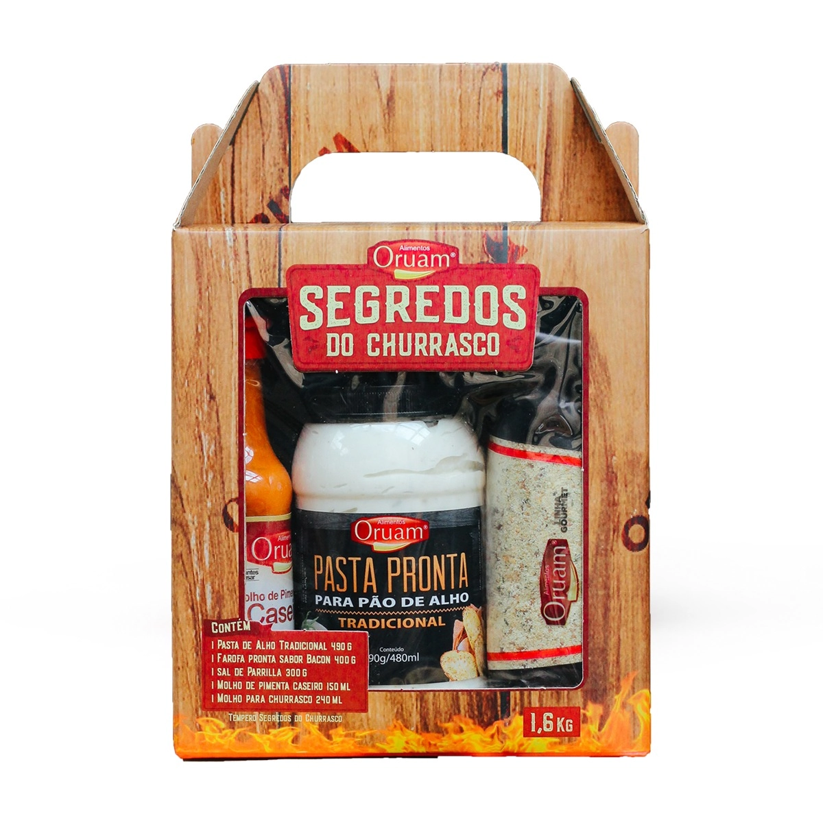 Kit.tempero Segredos Churrasco Oruam