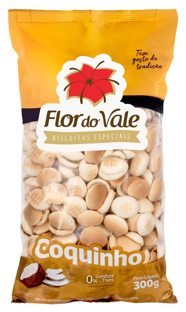 Biscoitos Flor Do Vale Coquinho 400g