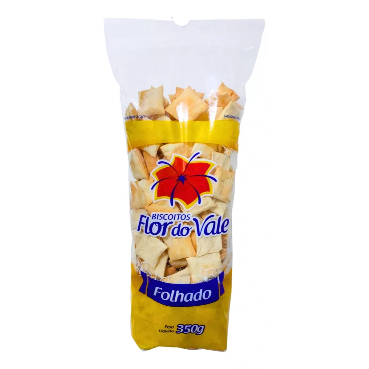 Bisc Flor Do Vale Folhado 350gr