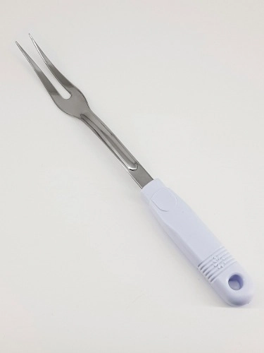 Garfo P/assado Viel Aquarela Aco Inox Branco