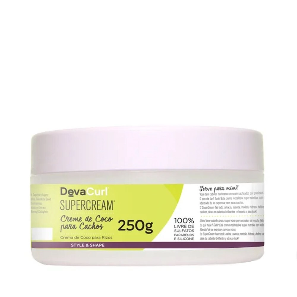 Deva Curl Supercream - Ativador de Cachos 250g