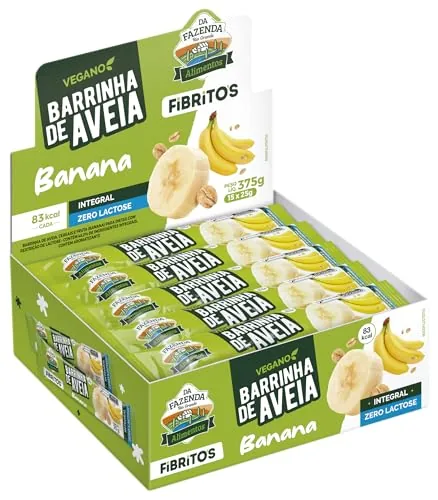 Biosoft Barrinha De Aveia Fibritos Banana 15x25g