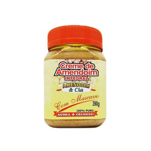 Pasta De Amendoim Integral Mascavo Amendoim E Cia 390g