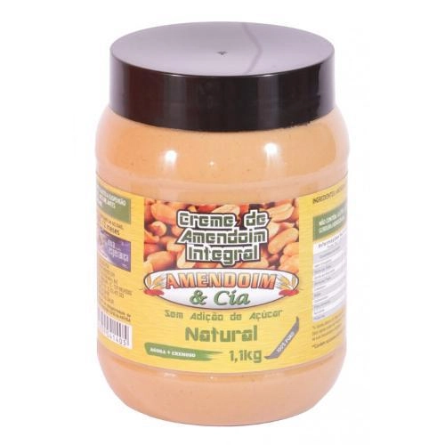 Creme De Amendoim Natural Amendoim Cia 1,1kg