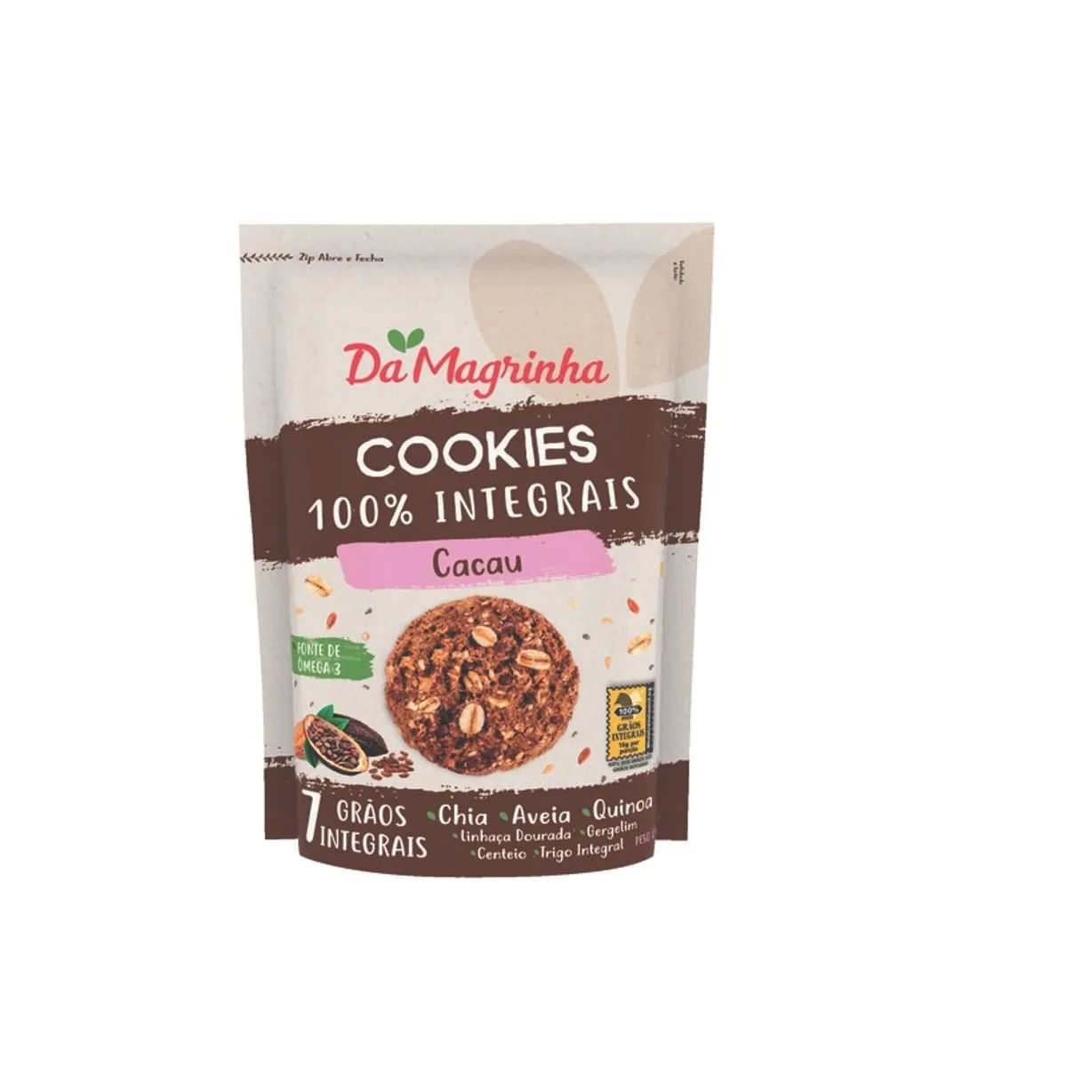 Cookies Integral Cacau Da Magrinha 150g