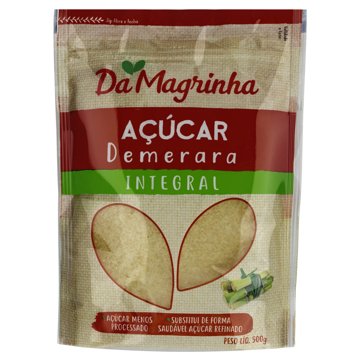 Açúcar Demerara Integral Da Magrinha Pouch 500g