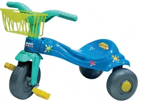 Triciclo Tico Tico Chiclete Azul 2514 Magic Toys