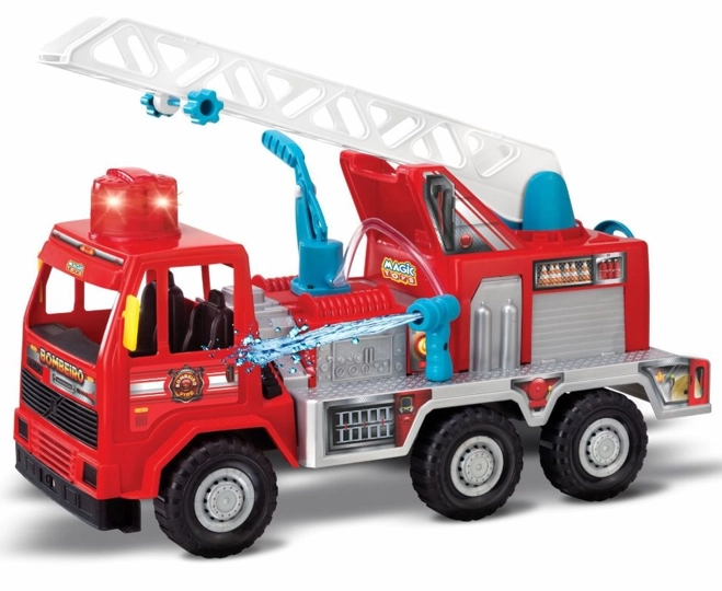 Caminhao Magic Toys Bombeiro 5044 Vm