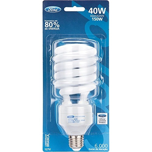 Lampada Ford Eletr Espiral Bca 40wx127v
