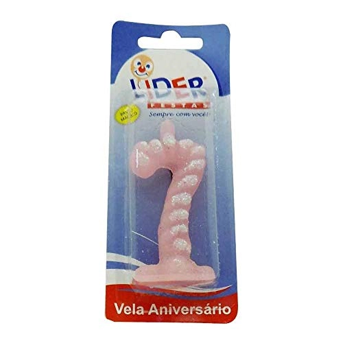 Vela Magica Lider 7 Rosa