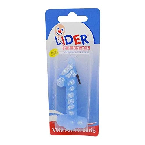 Vela Magica Aniversario Lider Azul 1