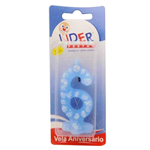 Vela Magica Aniversario Lider Azul 6