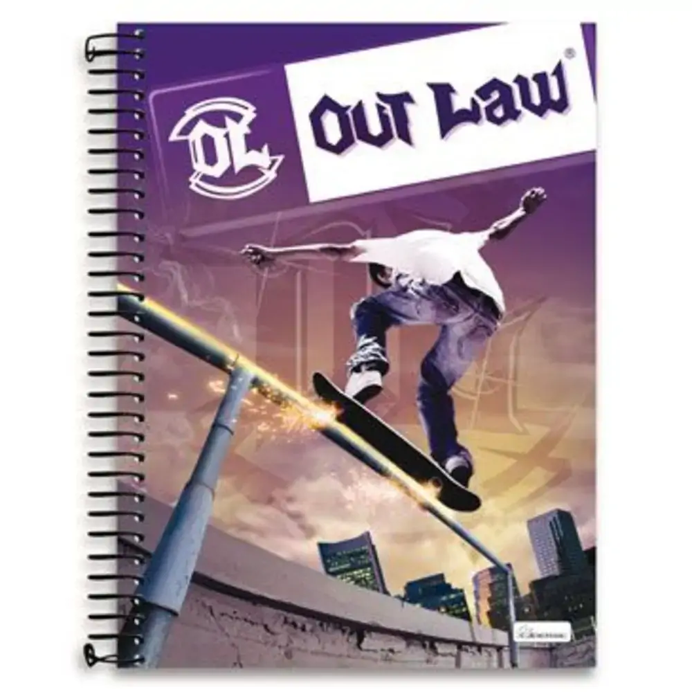 Caderno Cadersil Out Law 400f