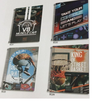Caderno Capa D Bestcollection 1 Mat 80f 199x270mm