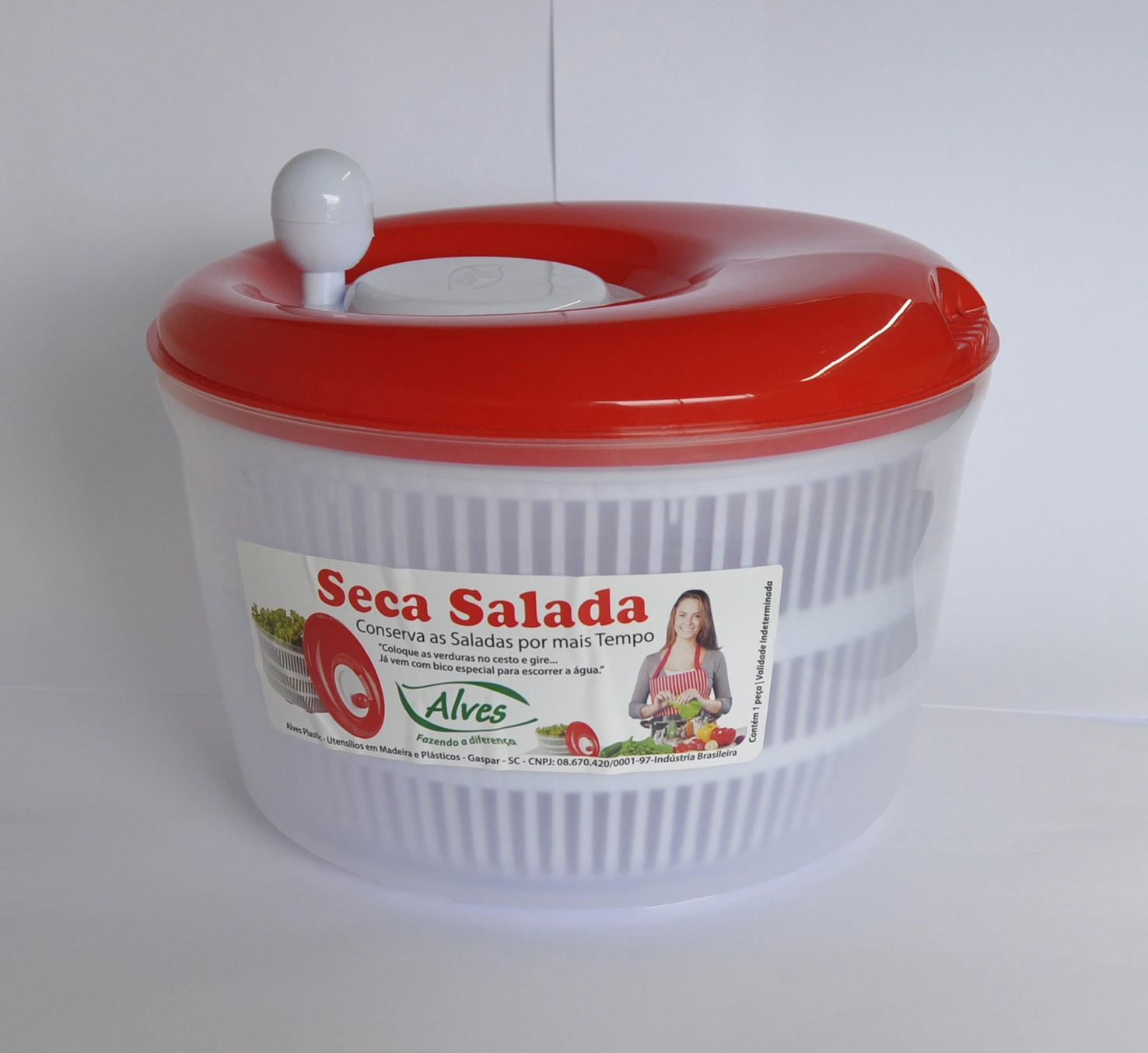 Secador De Salada Bco
