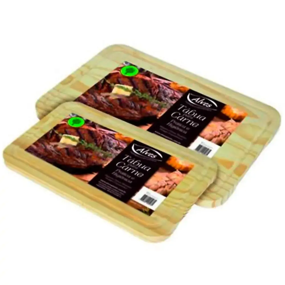 Tabua Madeira Churrasco 35x21