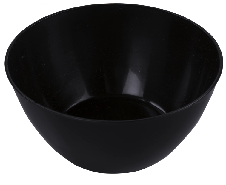Tigela Lisa 800ml Preto 2001 8 Alves Plastic
