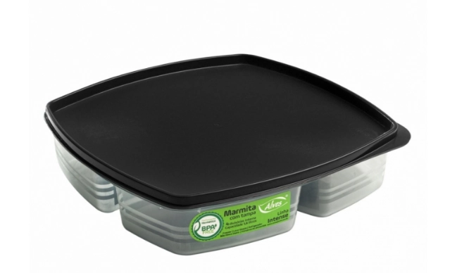 Marmita Tampa Intense Fume Translucido 1.6l 7980 27 Alves Plastic